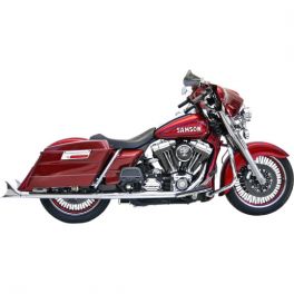 CHROME CHOLO SLIP-ON MUFFLERS 33" - 1801-0908