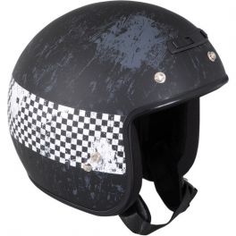 Z1R JIMMY DISTRESSED CHECKER BLACK