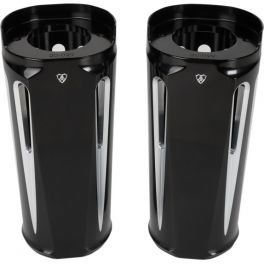 BLACK/NATURAL DEEP CUT NESS FORK BOOT COVERS 0411-0085 BLACK/NATURAL DEEP CUT NESS FORK BOOT COVERS 0411-0085