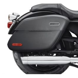 Sportster Rigid Leather Locking Saddlebags LCS90201321