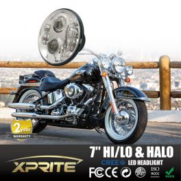 Xprite 7" Inch Round 60W 5200 Lumens Hi/Lo Beam Cree LED - XSPR7IN-CR-G4