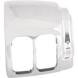 CHROME REPLACEMENT UPPER RIGHT RADIUSED SWITCH HOUSING - 0616-0112 CHROME REPLACEMENT UPPER RIGHT RADIUSED SWITCH HOUSING - 0616-0112