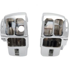 CHROME RADIUSED SWITCH HOUSING KIT - 0616-0090