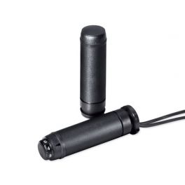 Black Rubber Heated Hand Grips - LCS56100034 Black Rubber Heated Hand Grips - LCS56100034