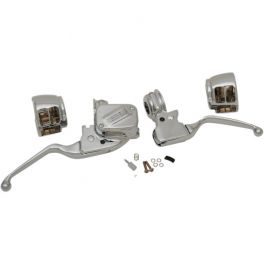 CHROME HANDLEBAR CONTROL KIT WITH MECHANICAL CLUTCH - 0610-1679 CHROME HANDLEBAR CONTROL KIT WITH MECHANICAL CLUTCH - 0610-1679