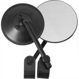 HARDDRIVE UNIVERSAL 4" ROUND BLACK MIRROR 4" STEM - 820-55580 HARDDRIVE UNIVERSAL 4" ROUND BLACK MIRROR 4" STEM - 820-55580