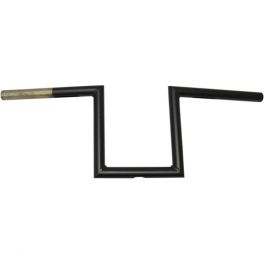 1" OLD SCHOOL FLAT BLACK NARROW Z HANDLEBARS