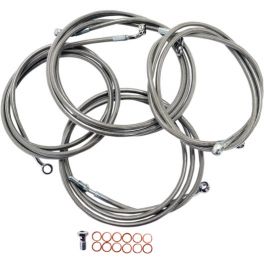 STANDARD HANDLEBAR CABLE/BRAKE LINE KITS AND COMPONENTS - 0610-0772