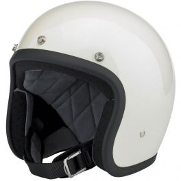 Capacete Biltwell Bonanza - Gloss Vintage White