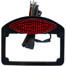 BLACK LED TAILLIGHT/TURN SIGNAL/LICENSE PLATE KIT - 2010-1289 BLACK LED TAILLIGHT/TURN SIGNAL/LICENSE PLATE KIT - 2010-1289