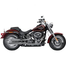 PONTEIRAS CLASSIC AKRAPOVIC PARA SOFTAIL