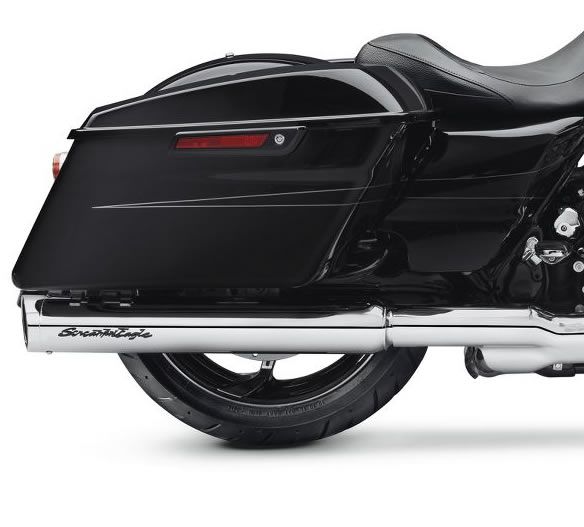 Screamin' Eagle High Flow Exhaust System with Street Cannon