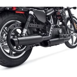 Screamin Eagle Street Cannon Slip On Mufflers Sportster Shorty