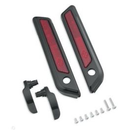 Gloss Black Saddlebag Latch and Hinge Kit-LCS90200914