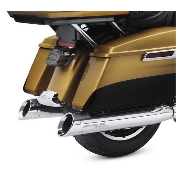 Screamin' Eagle Street Cannon Performance Slip-On Mufflers