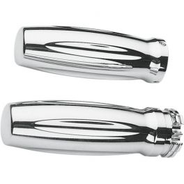 CHROME MILLENNIUM BILLET GRIPS - DS-223345 CHROME MILLENNIUM BILLET GRIPS - DS-223345
