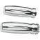 CHROME MILLENNIUM BILLET GRIPS - DS-223345