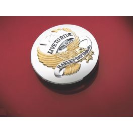 Live To Ride Fuel Cap Medallion - LCS9902090T Live To Ride Fuel Cap Medallion - LCS9902090T