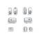 Chrome Switch Cap Kit - LCS7180803