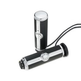 Willie G. Skull Heated Hand Grips - LCS56100260 Willie G. Skull Heated Hand Grips - LCS56100260