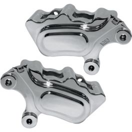 CHROME FRONT BRAKE CALIPERS - 1701-0488