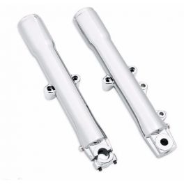 FL Softail Chrome Lower Fork Sliders - LCS4531098