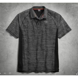 Men's Performance Mesh Panel Polo - LCS96406-18vm