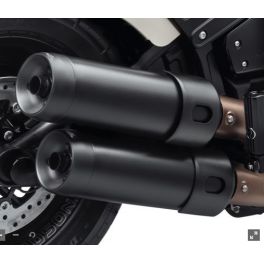 Screamin' Eagle Street Cannon Slip-on Mufflers - Satin Black - LCS64900641