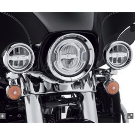 4 in. Daymaker Signature Reflector LED Auxiliary Lamps - Chrome - LCS68000252 