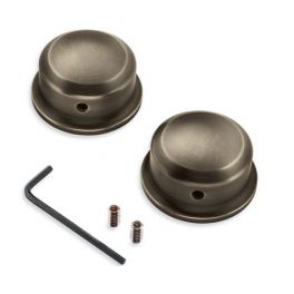 Brass Swingarm Pivot Bolt Covers - LCS61400346 