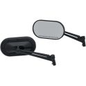 MIRROR HEAVY IND SAT BLK - 0640-1090