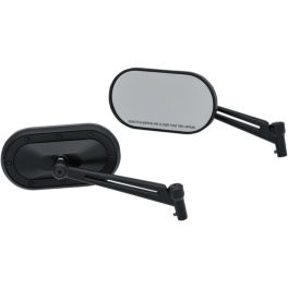 MIRROR HEAVY IND SAT BLK - 0640-1090