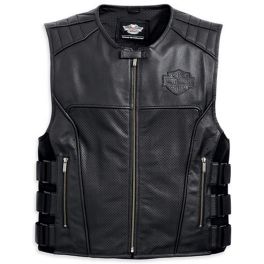 VEST-SWAT II and LTHR and BLK - LCS98101-16VM VEST-SWAT II and LTHR and BLK - LCS98101-16VM