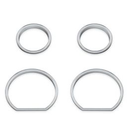 Defiance Gauge Bezels - 4-Piece Fairing Kit- LCS61400359 Defiance Gauge Bezels - 4-Piece Fairing Kit- LCS61400359