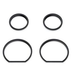 Defiance Gauge Bezels - 4-Piece Fairing Kit - LCS61400360 Defiance Gauge Bezels - 4-Piece Fairing Kit - LCS61400360
