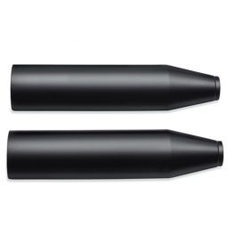 Satin Black Muffler Shields - Short Shields - LCS65400457 Satin Black Muffler Shields - Short Shields - LCS65400457
