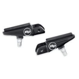 Defiance Rider Footpegs - Black Anodized - LCS50501010
