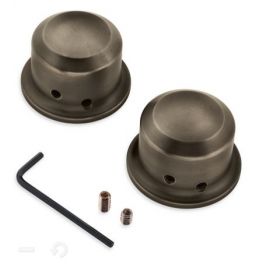 Brass Front Axle Nut Covers - LCS43000046
