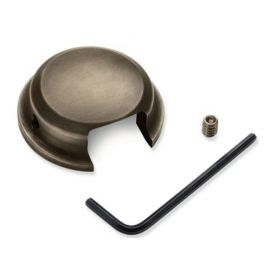 Brass Swingarm Pivot Bolt Cover - LCS61400517