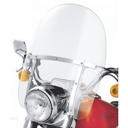 King-Size H-D Detachables Windshield for Nacelle Equipped Models without Auxiliary Lamps - 19 in. Clear - LCS5865297A