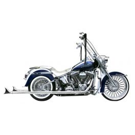 Samson Cholos Fishtail For Softail SMSN42 LCS Motorparts