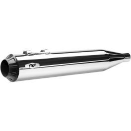 MUFFLER RIOT 4" CH BLK FL  - 1801-1004