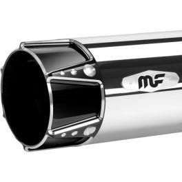 MUFFLER SNPR 4"CH BLK FL - 1801-1007