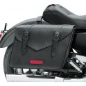 Black Standard Line Throw-Over Saddlebags-Large - LCS90201770