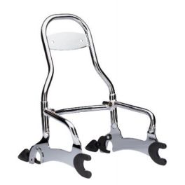 12" Quick Release Passenger Sissy Bar - Chrome 12" Quick Release Passenger Sissy Bar - Chrome