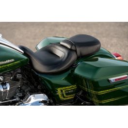 Low-Profile Passenger Pillion - Black Smooth Vinyl - LCS52400141