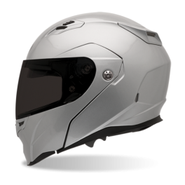 REVOLVER EVO METALIC SILVER HELMET REVOLVER EVO METALIC SILVER HELMET