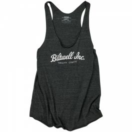 Women's Script Tank – Black