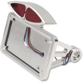 SIDE-MOUNT DECO TAILLIGHT WITH LICENSE PLATE MOUNT