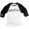 3/4 Sleeve Jersey - White/Black